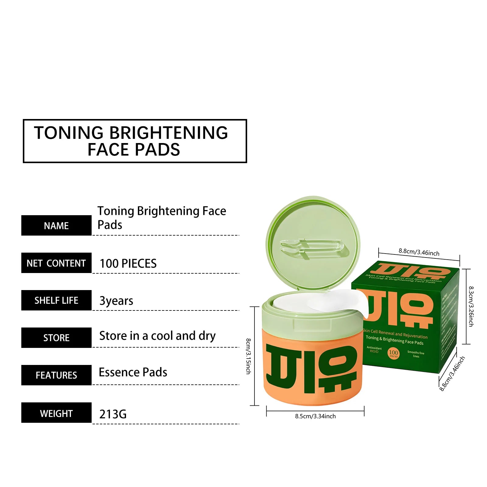 Fyna Korean Skincare Pads